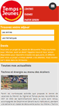 Mobile Screenshot of classes-temps-jeunes.com